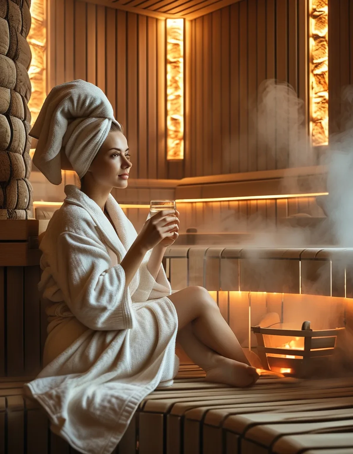 How Much Water You Actually Need Around a Sauna Session