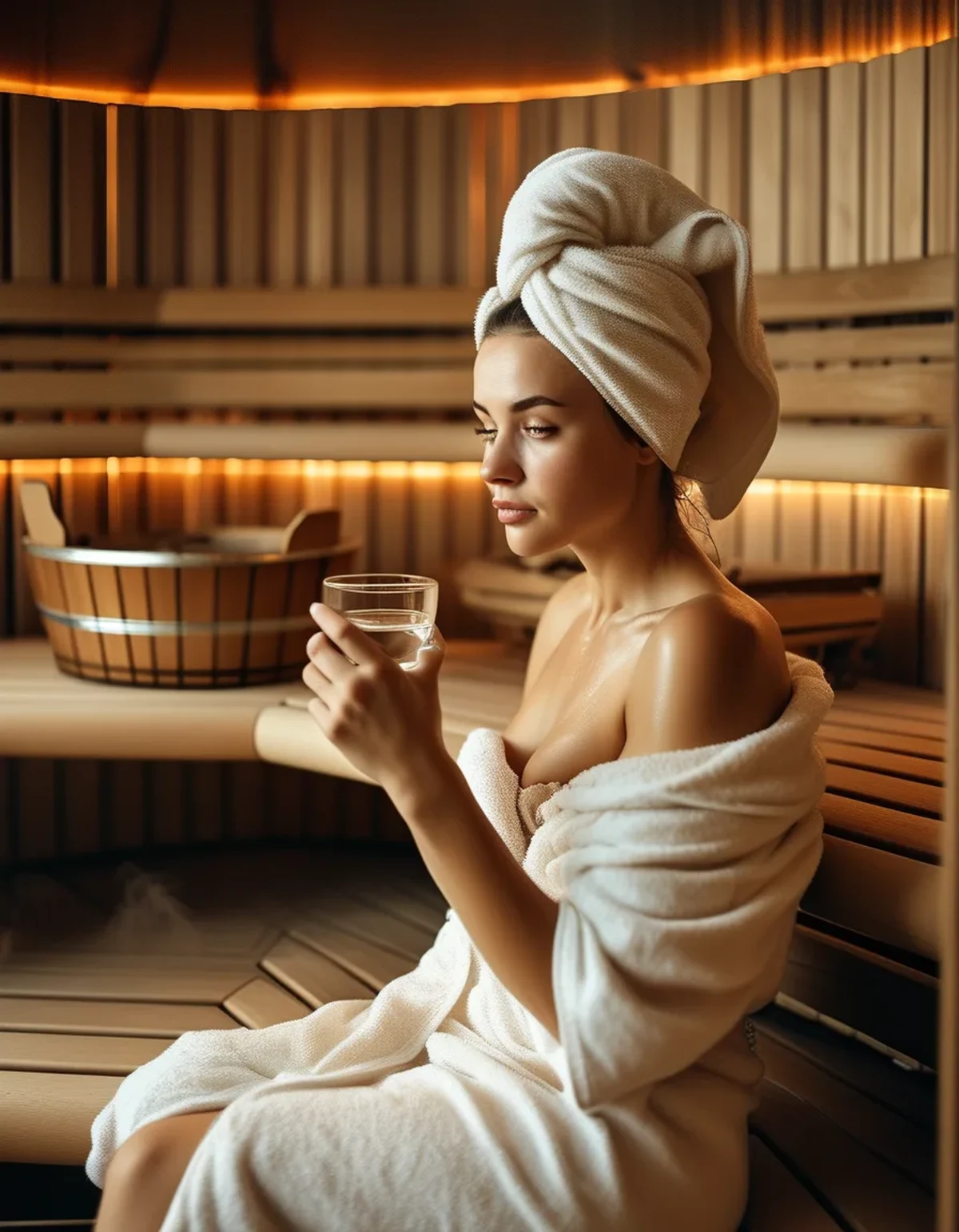 How Much Water You Actually Need Around a Sauna Session